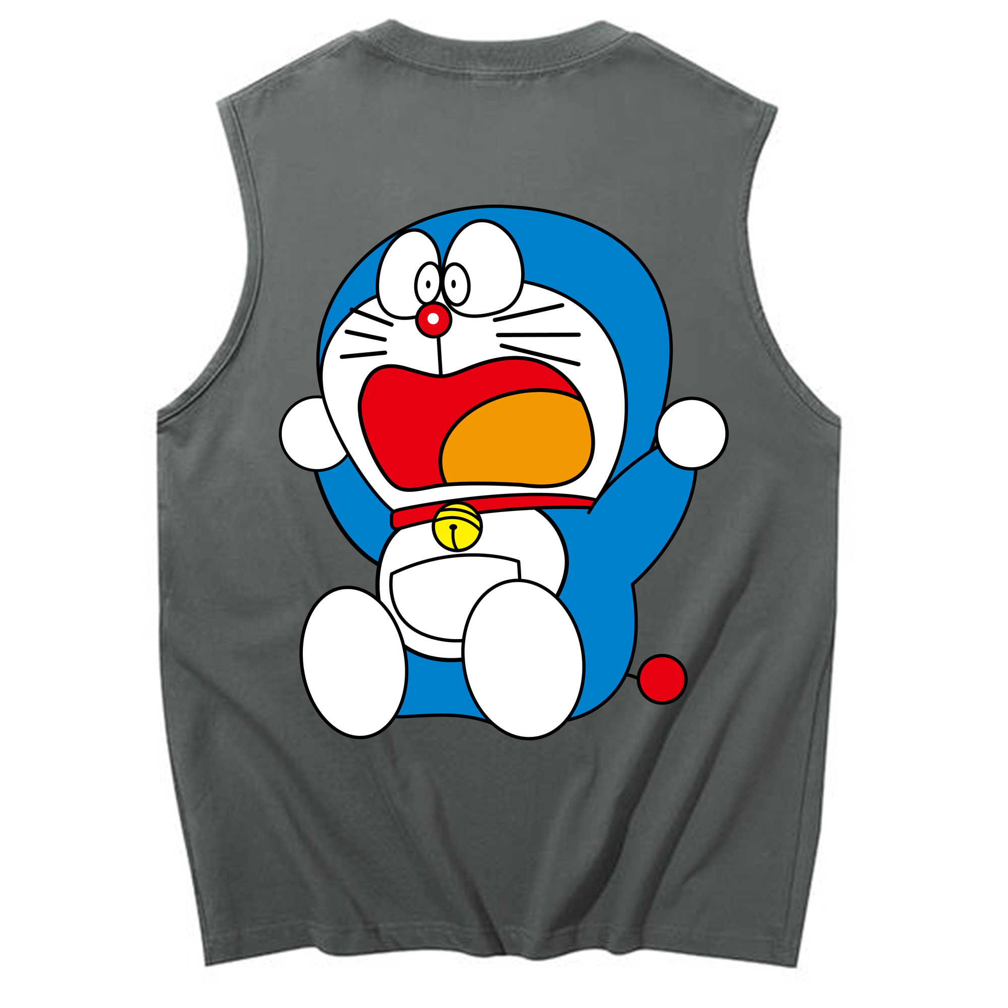 （画像用） ドラえもん Doraemon コットン100％タンクトップ（背面プリント）